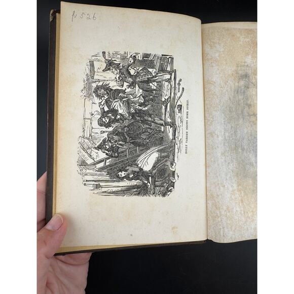 Charles Dickens "Barnaby Ridge - Volume II" - The Peterson's Duodecimo Edition - Picture 6 of 9